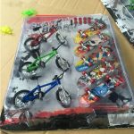 8pcs Set Mini Fingerboard Finger Skateboard And Bmx Bike Toy For Children Kids Skate Boards Scooter Fsb Fun Novelty Bicycle Gift