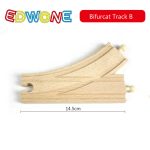 Edwone All Kinds Wooden Track Parts Beech Railway Train Toy Accessories Fit Biro Tracks - 4