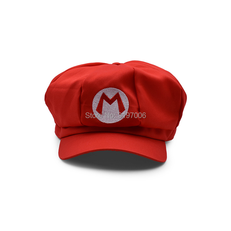 Super Mario Bros Anime Cosplay Plush Baseball Cap Luigi Cartoon Costume Hats In 5 Colours - 5