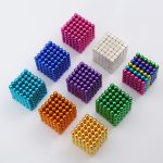 Magnet Metal Balls 5mm 216 Pcs Set Magnetic Stick Building Blocks Construction Designer Creative Educational Toys Kids - 4