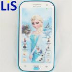 Lis Snow Queen Toy Phone Talking Princess Anna Elsa Mobile Learning & Education Baby Mobilephone Electronic Kids Toys - 3
