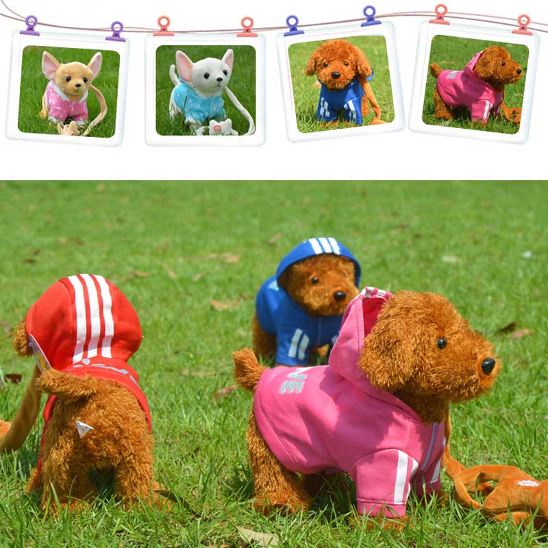 Interactive Soundcontrolled Robot Dog Toy Electronic Plush Pet With 72 Songs Walking Leash Teddy For Kids Birthday Gifts - 11