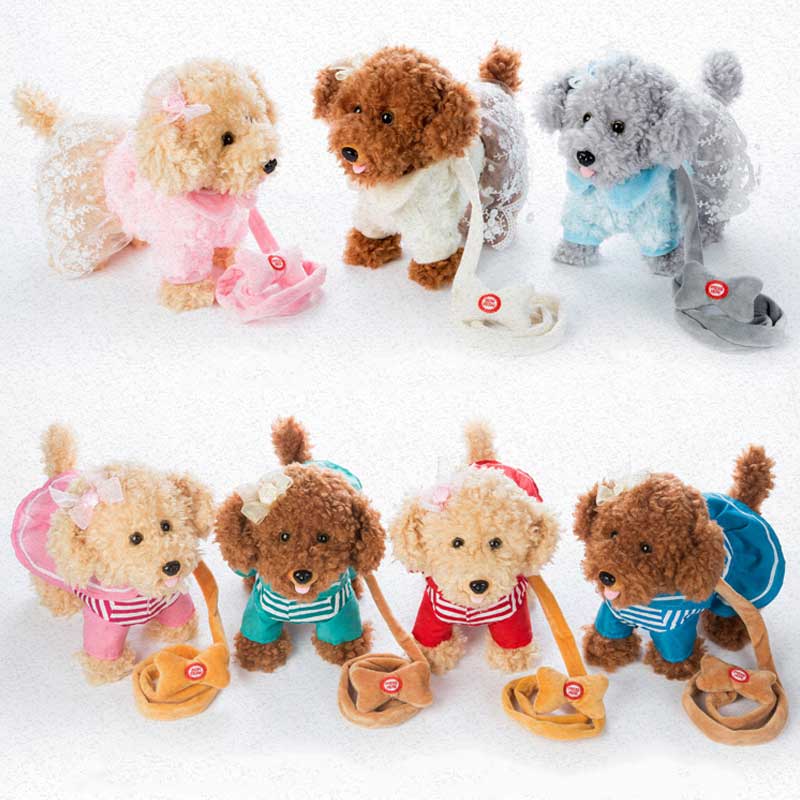 Interactive Soundcontrolled Robot Dog Toy Electronic Plush Pet With 72 Songs Walking Leash Teddy For Kids Birthday Gifts - 10