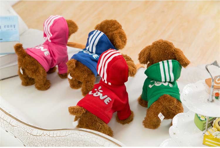 Interactive Soundcontrolled Robot Dog Toy Electronic Plush Pet With 72 Songs Walking Leash Teddy For Kids Birthday Gifts - 7