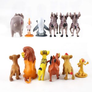 12pcs Cartoon The Lion Guard King Simba Pvc Action Figures Figurines Doll Kids Toys For Children Boys - 2