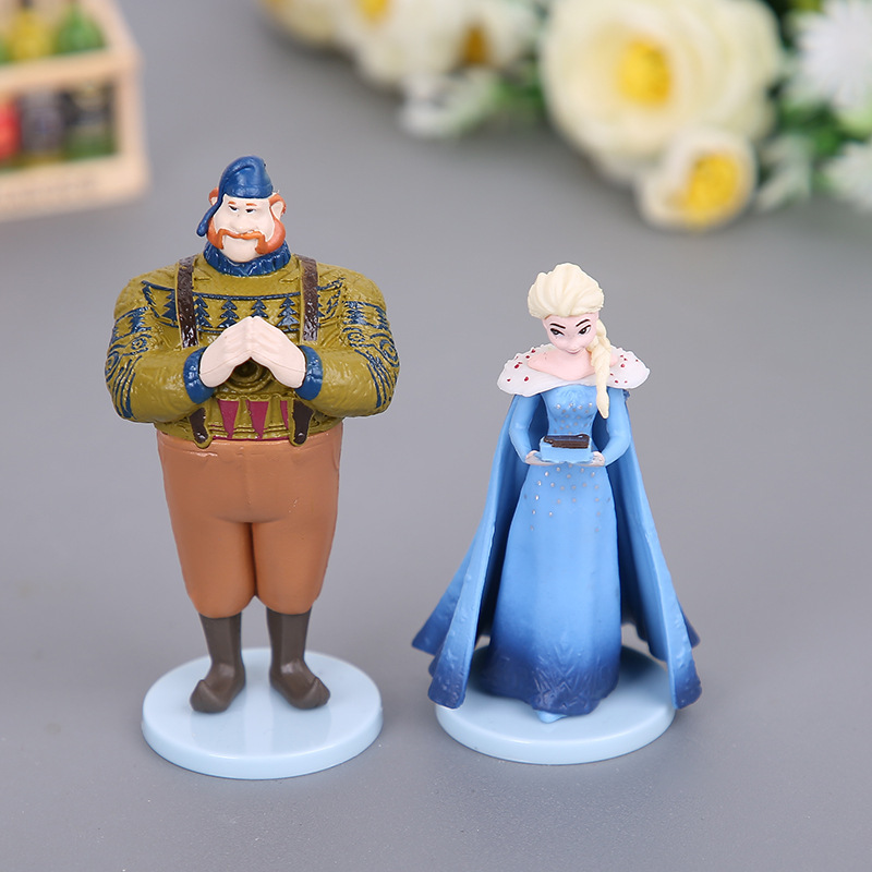 Frozen 2 Action Figure Set 10pcs Elsa Anna Olaf Sven Pvc Anime Dolls Perfect Childrens Gifts - 7