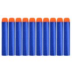 50pcs 100pcs For Soft Children Toy Gun Bullets Round Head Air Hole Foam Darts Bullet 7 2cm Guns Accessories J0142 - 2