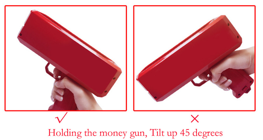 Deluxe Redpink Money Toy For Parties 100pcs Cash Included Fashionable Christmas Gift With Protective Bubble Column - 10
