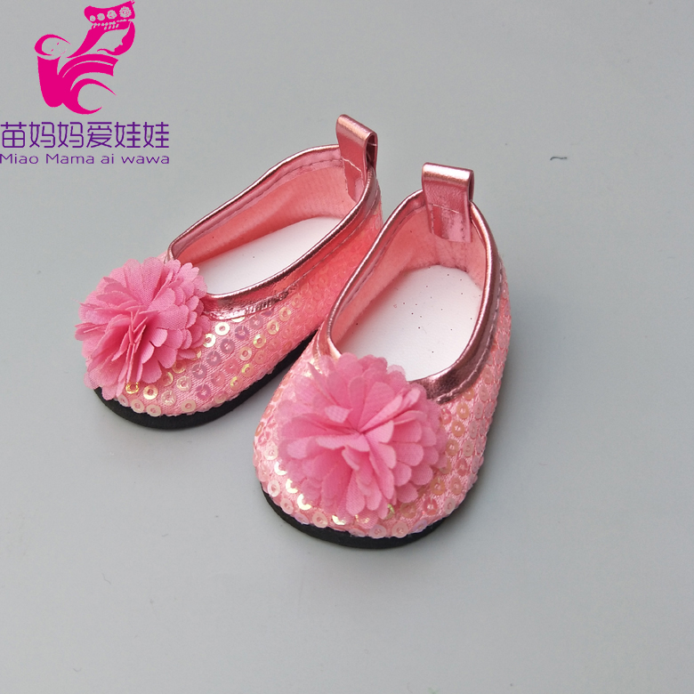 43cm Black And White Doll Shoes For Born Baby Perfect Girls Accessories For 18 Inch Dolls - 41