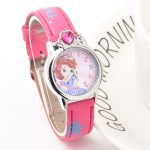 Style Princess Elsa Child Watches Cartoon Anna Crystal Kids Watch For Girls Student Children Clock Wrist - 4