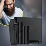 4 Pcs Set Men Beard Growth Kit Hair Enhancer Thicker Oil Nourishing Leave-in Conditioner Grow With Comb