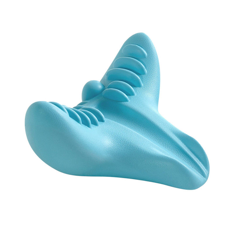 Portable Cervical Neck Massager Pillow Shoulder Pain Relief Relaxation Gravity Traction Massage Toiletry Kit - 5