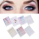 Tattoo Diamond Makeup Eyeliner Eyeshadow Face Sticker Jewel Eyes Crystal