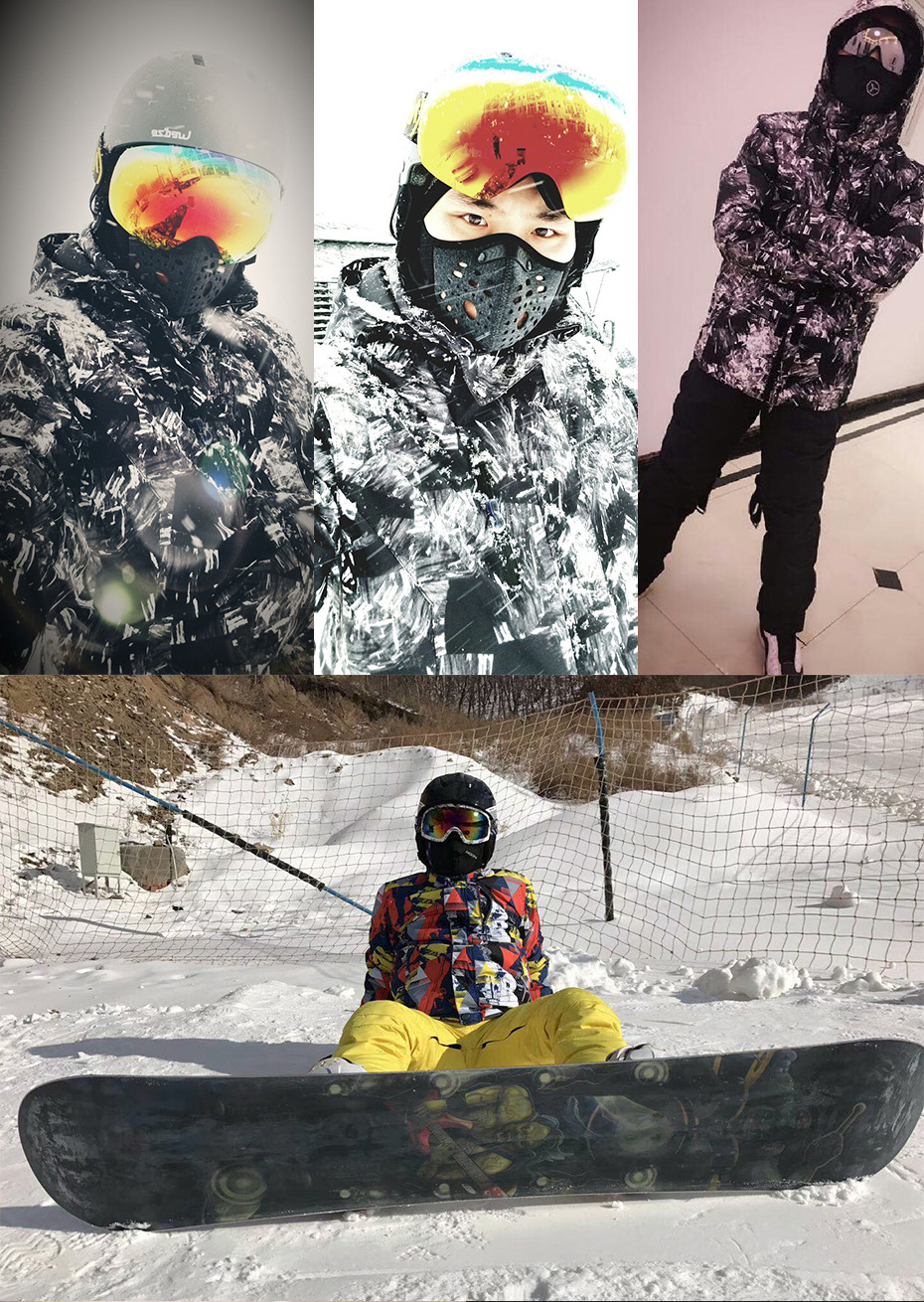 Mens Insulated Ski Jacket And Pants Suit Waterproof Windproof For Winter Outdoor Snow Sports - 7
