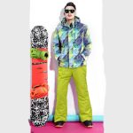 Hot Ski Suit Men Winter Outdoor Windproof Waterproof Thermal Male Snow Pants Sets Skiing And Snowboarding Jacket - 2