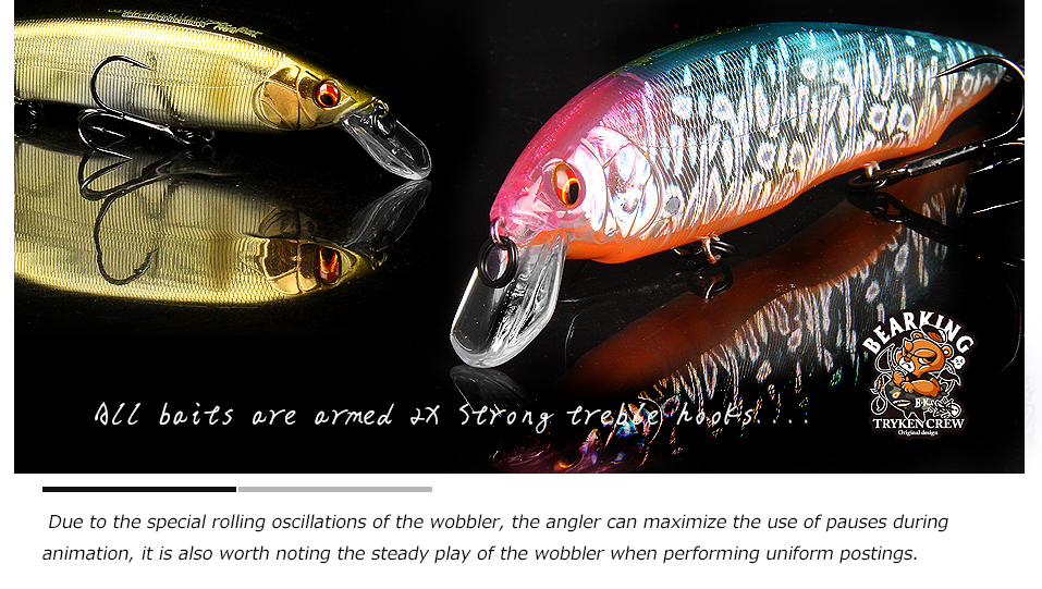 Bearking 160mm 30g Fishing Lures Tungsten Weight System Wobbler Model Bait Assorted Colors Minnow Crank - 7