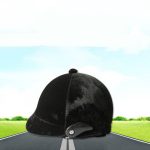 Horse Riding Helmet Classic Velvet Safety Cap Adults And Children Cheval Equestrian Racing Equipment Four Seasons