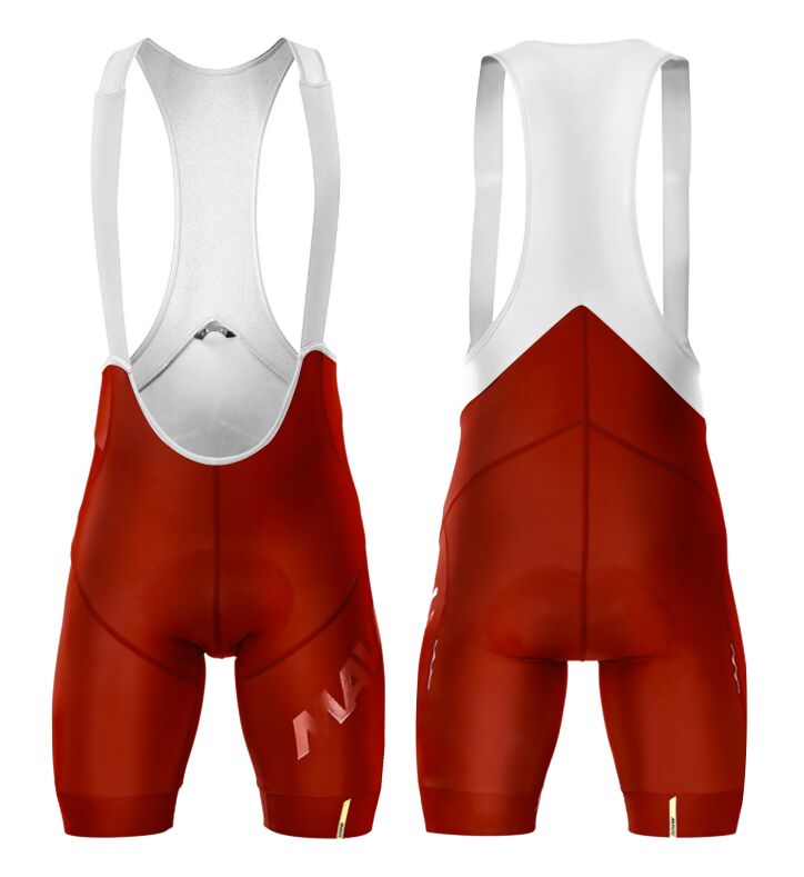 Mavic Pro Lightweight Race Cycling Bib Shorts Comfortable Long Ride Bicycle Pants For Teams - 4