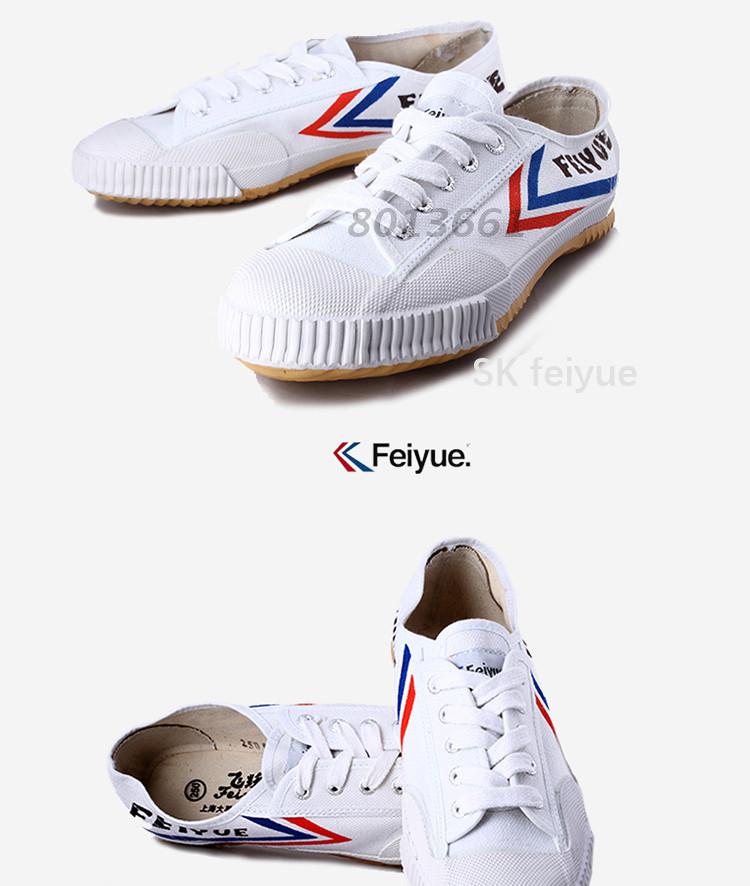 Feiyue Unisex Retro Martial Arts Sneakers Comfortable Black Athletic Shoes For Men And Women - 6
