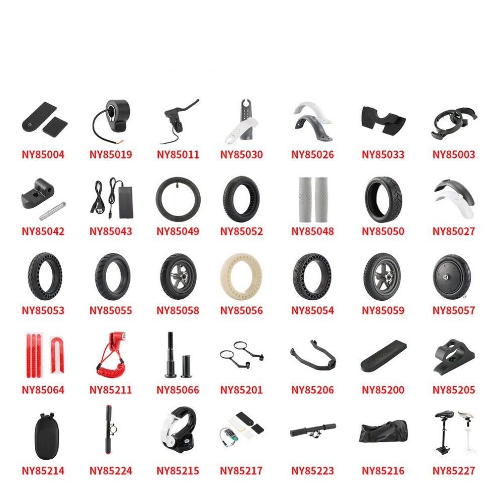 Xiaomi Mijia M365 Electric Scooter Repair Spare Parts Fender Kickstand Light Guard Tool Accessories Kit - 8
