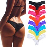 Swimwear Women Briefs Bikini Bottom Side Ties Brazilian Thong Swimsuit Classic Cut Bottoms Biquini Swim Short Ladies