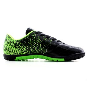 Men's Green Black Tf Sole Outdoor Cleats Football Boots Shoes Soccer Stf3006b - 2