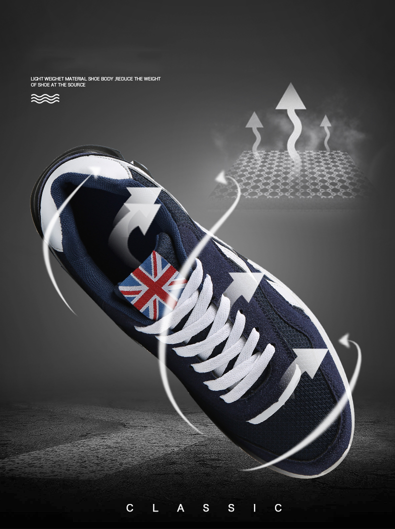 Mens Lightweight Athletic Running Shoes Breathable Outdoor Sports Sneakers Comfortable Footwear For Jogging Training - 10
