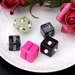 5pcs Sex Dice Fun Adult Erotic Love Sexy Posture Couple Lovers Humour Game Toy Novelty Party Gift - 2