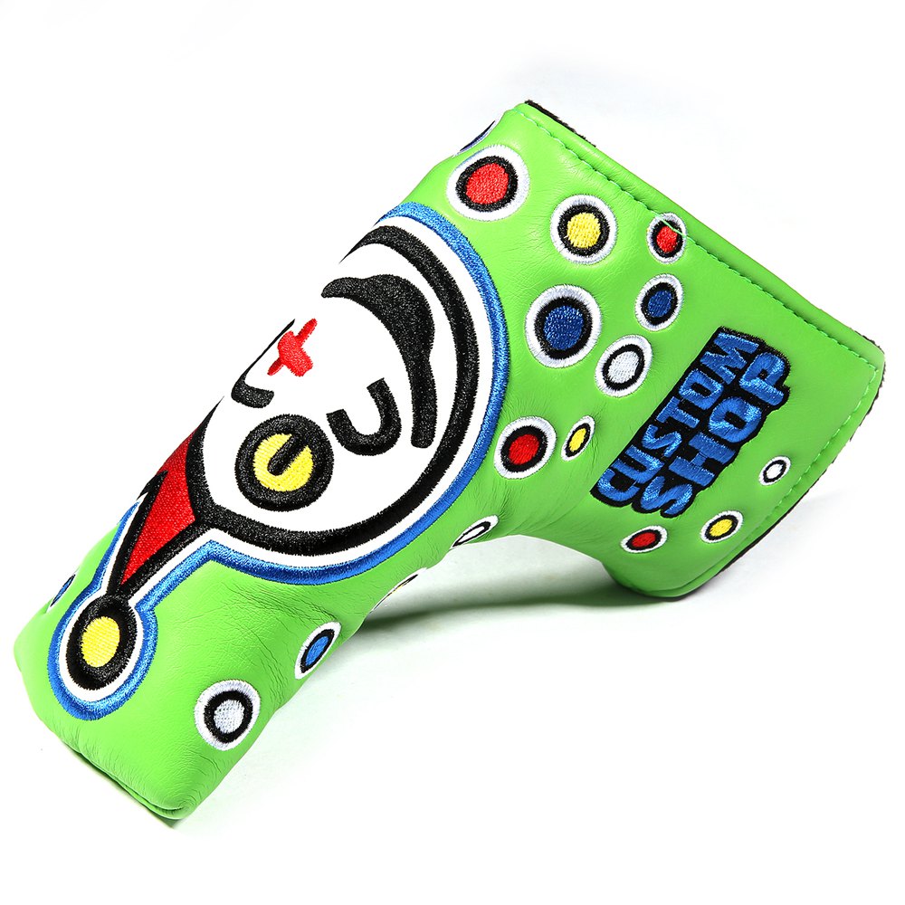 Jackpot Joker Clown Design Golf Putter Blade Headcover Durable Golf Club Headcovers Protection Accessory - 10