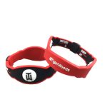 Golf Silicone Bracelet Black And Red Color T Woods Energy Wristband For Men & Women Training Aids Accessories - 7