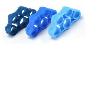 1pcs Finger Gripper Strength Trainer Outdoor Slim Fitness Tools Resistance Band Hand Grip Wrist Flexible Exercise Accessories