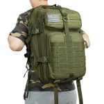 50l Capacity Men Army Military Tactical Large Backpack Waterproof Outdoor Sport Hiking Camping Hunting 3d Rucksack Bags For - 5