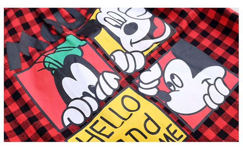 Yorkzaler Red Plaid Matching Family Outfits Summerautumn Mother Daughter Son Shirt Collection - 7