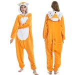 Unicorn Pajamas Onesie Women Panda Winter Flannel Pajama Kigurumi Adult Nightie Stitch Unicornio Sleepwear Overalls - 5