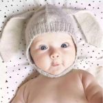 Baby Rabbit Ears Hat Infant Toddler Autumn Winter Knitted Caps For Children Bunny Beanie Hats Accessories Photography Props - 3