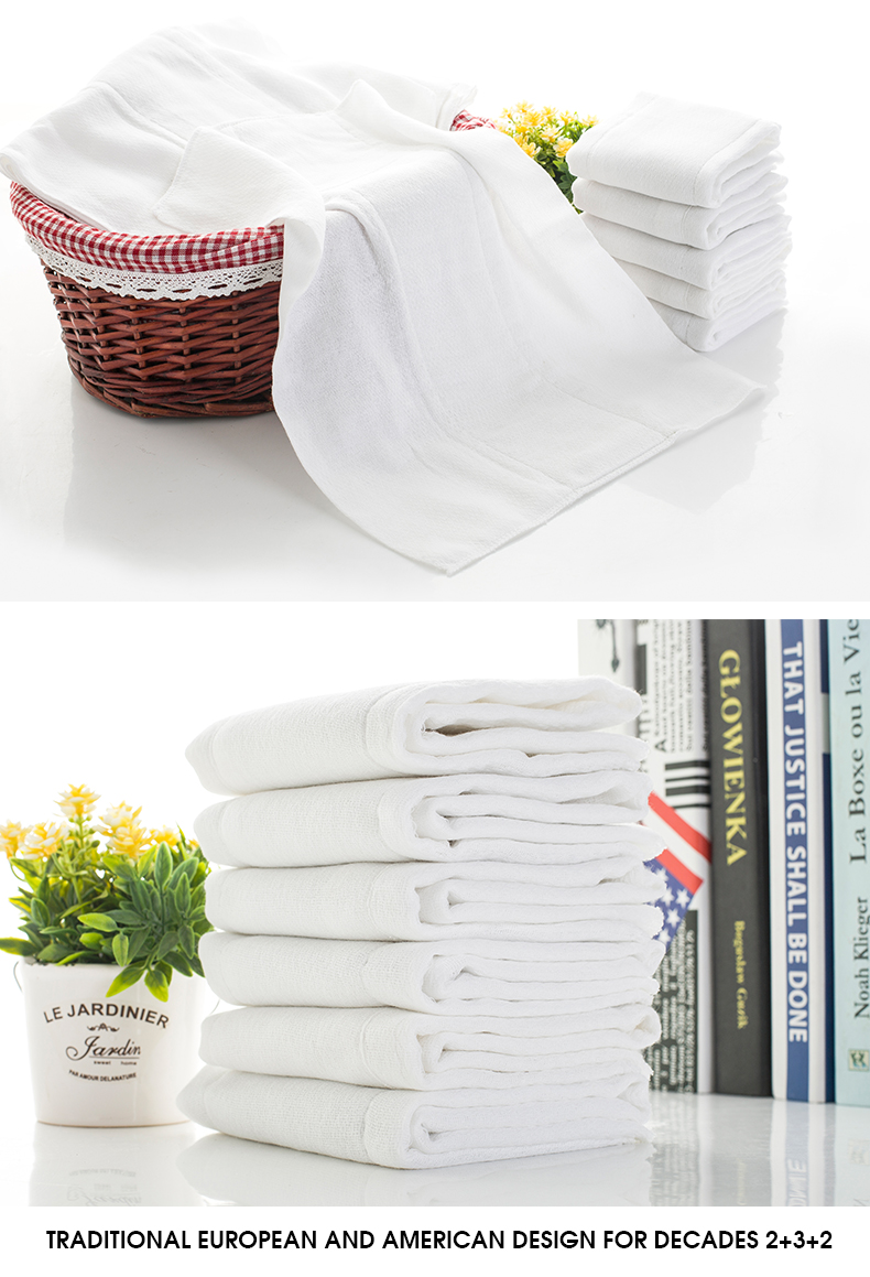Baby Reusable Diapers Breathable Absorbent Birds Eye Cotton Fabric Washable Extralarge Size - 12