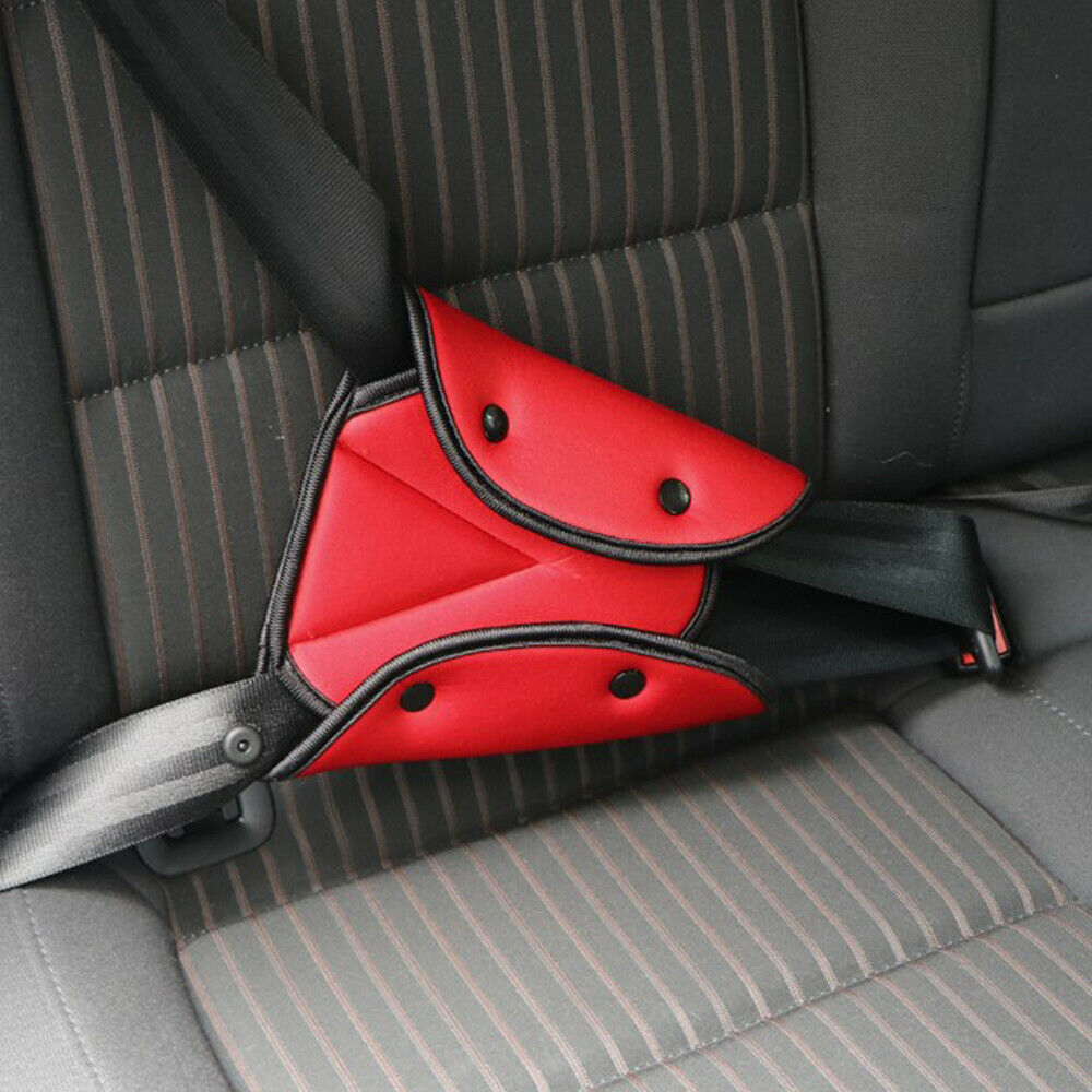Child Safety Car Seat Belt Adjuster Baby Kids Seatbelt Triangle Holder Cover Protection Accessory For Children - 3