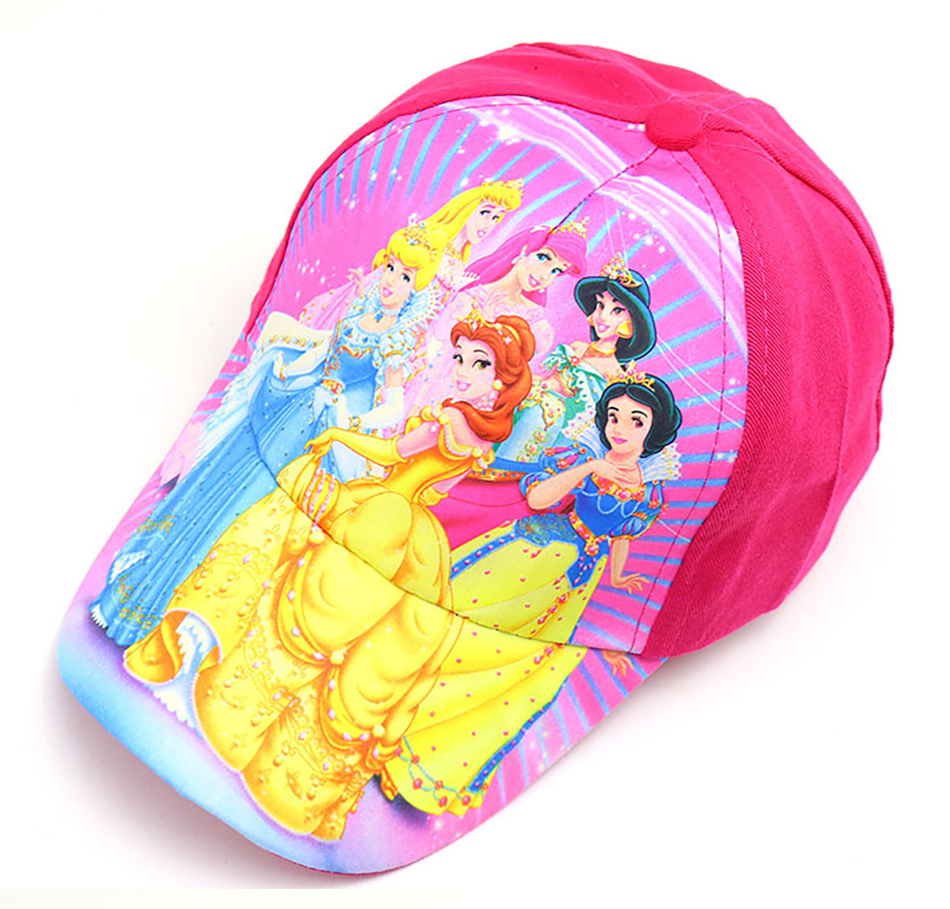 Kids Frozen Elsa Anna Visor Cap Baby Girls Casual Summer Sun Hat Cute Cartoon Baseball Cap For Spring Autumn - 3