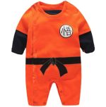 Baby Boy Romper Superman Long Sleeve With Smock Halloween Christmas Costume Gift Boys Rompers Spring Autumn Clothing Free Ship - 3