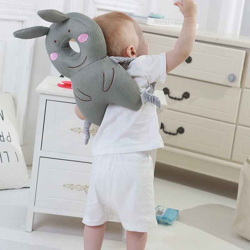 Infant Safety Pillow Soft Pp Cotton Antifall Head Protection Toddler Cushion Child Care Cartoon Design - 9