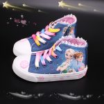 Fashion Beauty Children's Shoes Girls Elsa Anna Princess Cartoon Running Flat Kids Sneaker For Girl Boots Snow - 4