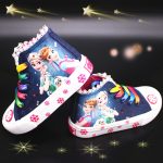 Fashion Beauty Children's Shoes Girls Elsa Anna Princess Cartoon Running Flat Kids Sneaker For Girl Boots Snow - 3