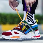 Sooneeya All Season Comfortable Mens Sneakers Ins Hot Sell Vintage Dad Shoes Men Colorful Breathable Zapatillas - 4