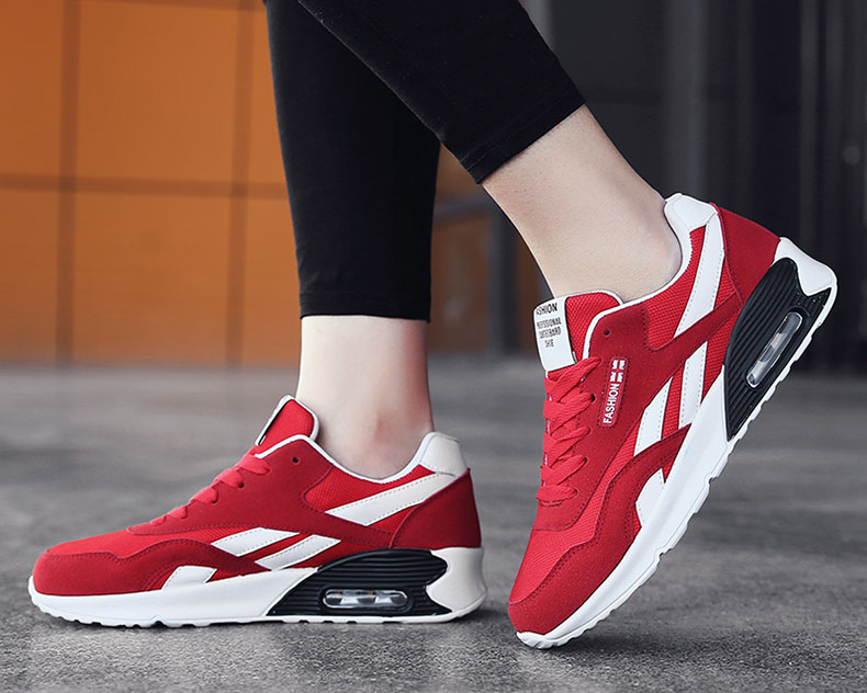 Mens Allseason Air Cushion Sneakers Casual Mesh Sport Footwear Fashion Hip Hop Shoes - 28