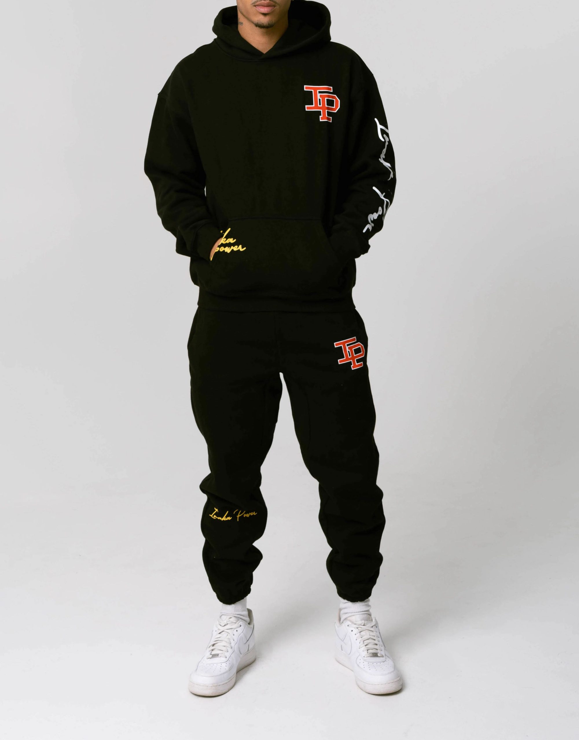 Unisex Zhcth Inaka Oversized Fleece Hoodie Signature Sweatshirt In Us Sizes - 29