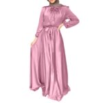 Dubai Style Abaya Muslim Maxi Dress African Kaftan Hijab Fashion - 1