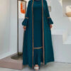 Peacock Blue Dress