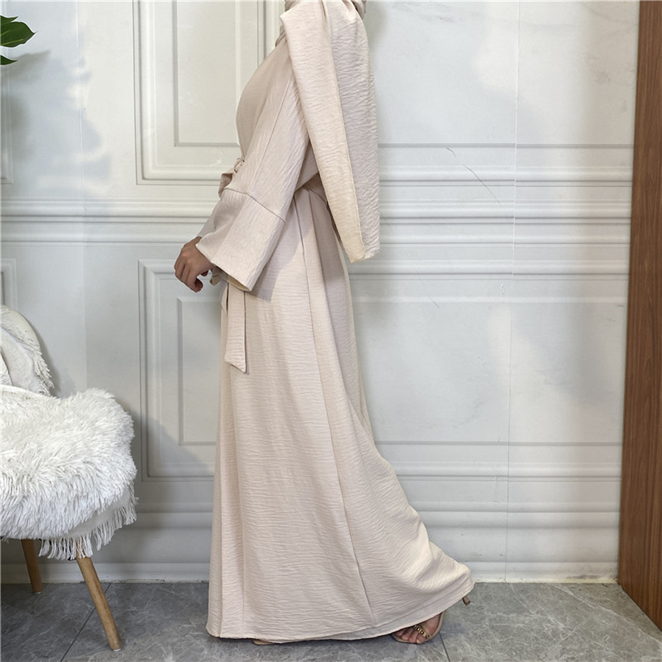 Luxury Womens 2piece Muslim Abaya Kaftan Dubai Moroccan Kimono Style - 15