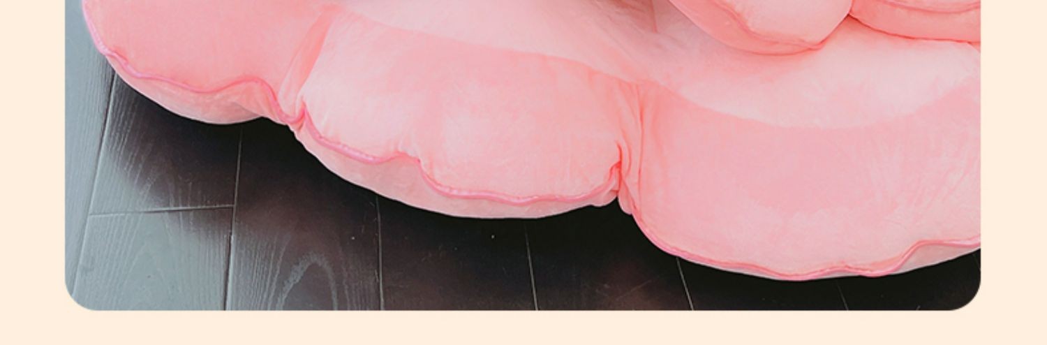 Ultralight Full Body Pink Designer Bean Bag Sofa For Living Room - 20