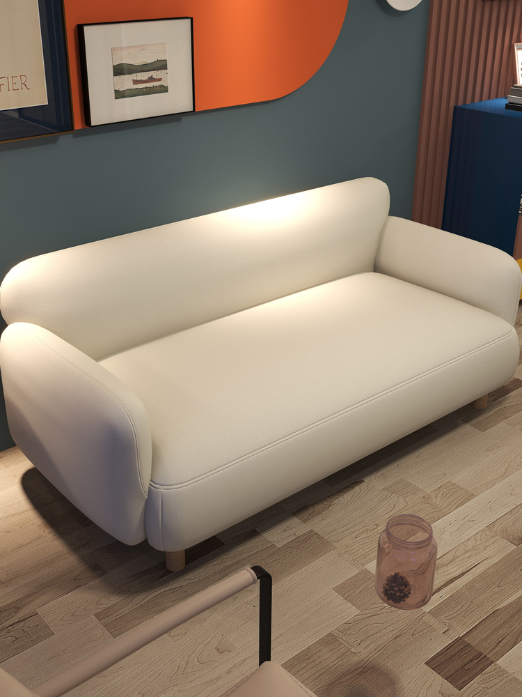 Modern Nordic Lounge Sofa Minimalist Design For Living Room Reading Nook - 19